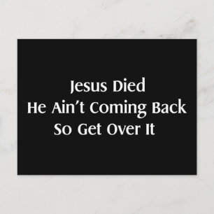 Überdringt es postkarte