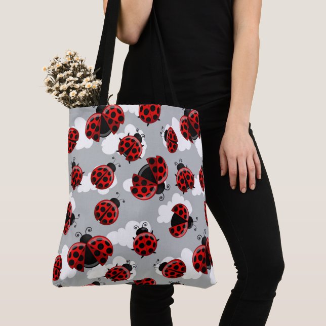 Überdrucke Tasche, groß Tasche (Von Nahem)