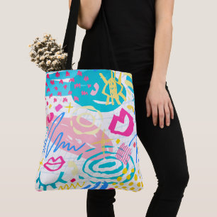 Überdrucke Tasche, groß Tasche