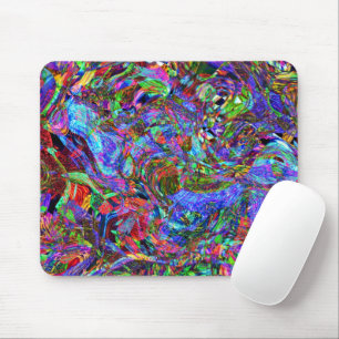 Überdruckfarben Abstrakt Mousepad