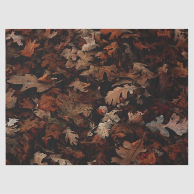 Überdruckpapier für tiefe Herbst-Ausgabe Seidenpapier (Vorderseite)