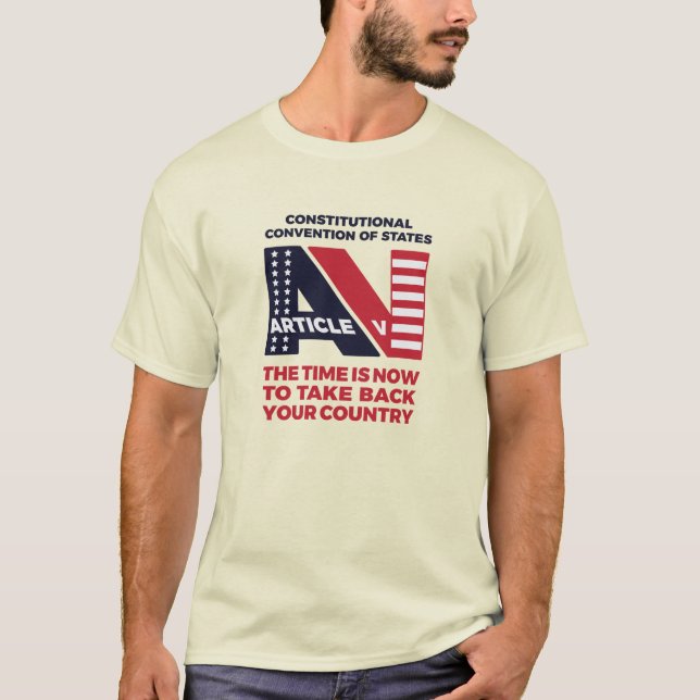 Übereinkommen über die Verfassung der Staaten - Ar T-Shirt (Vorderseite)