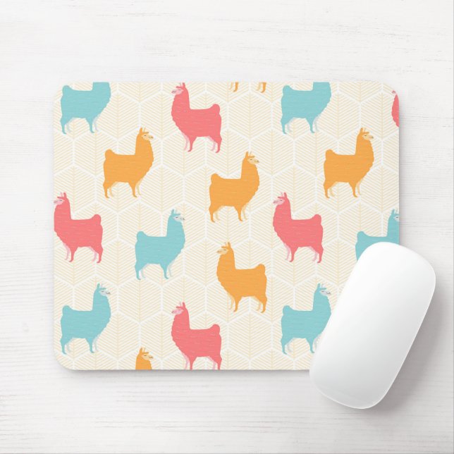 Übereinkommen von Llama Mousepad (Mit Mouse)