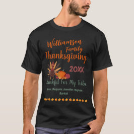 Übereinstimmen der Erntedank-Outfits für das Jahr T-Shirt