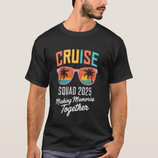 Übereinstimmender Familienurlaub 2025 Erinnerungen T-Shirt