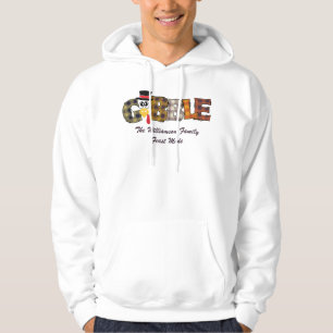 Übereinstimmender Name Thanksgiving Paar Truthahn  Hoodie