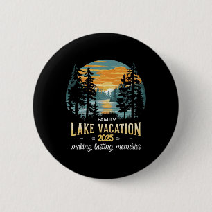 Übereinstimmung 2025 Camping Wandern Hütte Familie Button