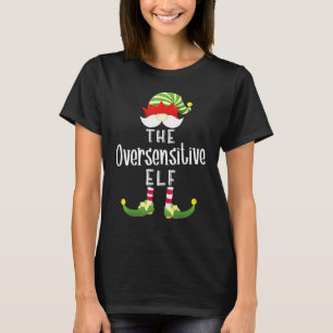 Überempfindliches Elf-Gruppe Weihnachts-Pajama-Par T-Shirt