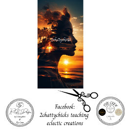 Überexponierte Damendekoupage Seidenpapier