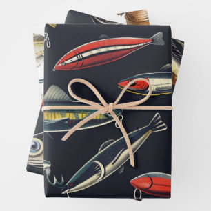 Überfischung Geschenkpapier Set