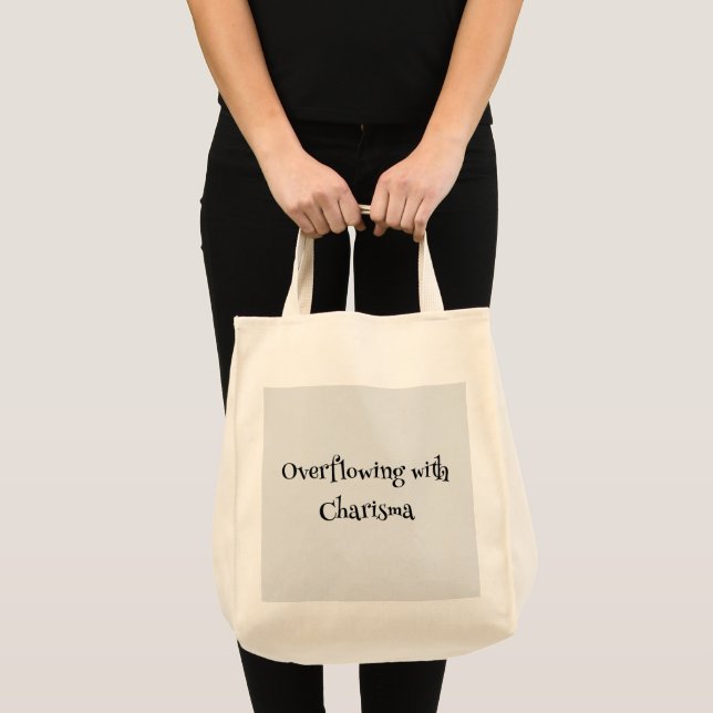 Überfließend in der Charisma Tote Tasche (Vorderseite (Produkt))