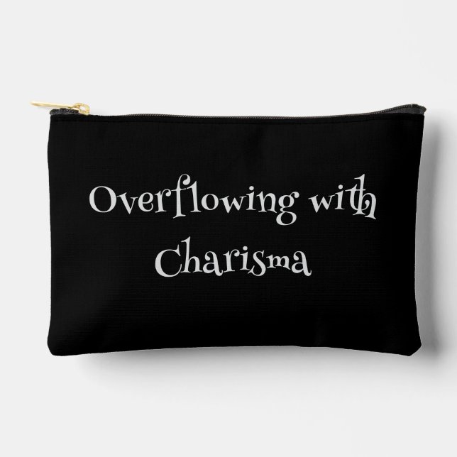Überfließend mit Charisma Pouch/Beutel Zubehörtasche (Vorderseite)