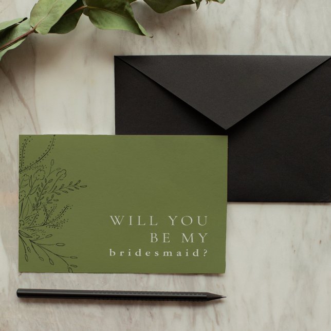 Überfließende Bouquet wird meine Bridesmaid-Karte  Save The Date (Von Creator hochgeladen)