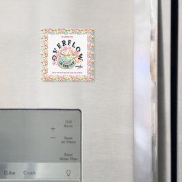 ÜBERFLOW Floral Magnet von Adiela Akoo