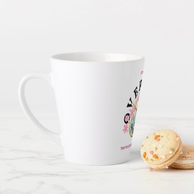 ÜBERFLOW-Tasse von Adiela Akoo Milchtasse (Beispiel)
