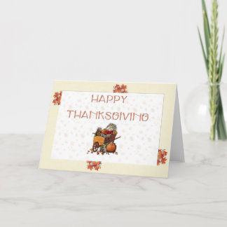 Überfluss Feiertagskarte