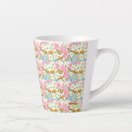 ÜBERFLUSS Floral Latte Tasse Adiela Akoo
