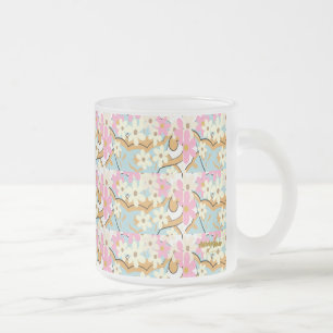 ÜBERFLUSS Mattiertes Blumenglas Tasse Adiela Akoo