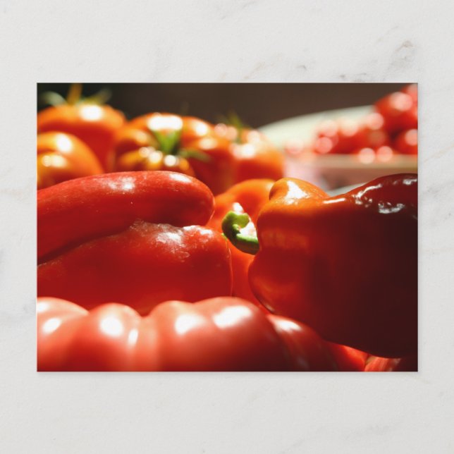 Überfluss Postkarte (Vorderseite)