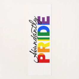 Überfluss Pride Rainbow Yogamatte