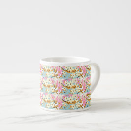 ÜBERFLUSS Tasse Blumen Espresso Adiela Akoo