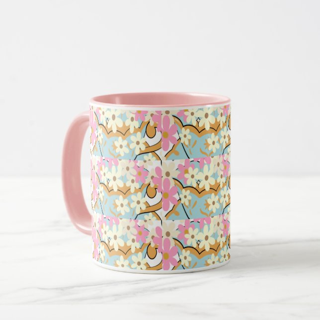 ÜBERFLUSS Tasse der Blume Adiela Akoo (Vorderseite Links)