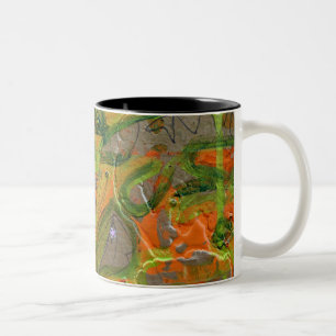 "Überfluss " Zweifarbige Tasse