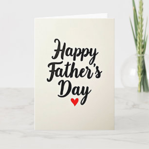 Überfüllte Fathers Day Schlange Karte