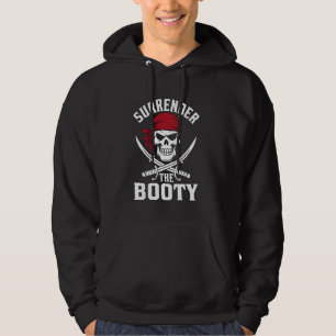 Übergabe des Hinterns Skull Pirate Hoodie
