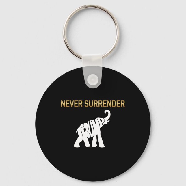 Übergabe Trump Elephant Schlüsselanhänger (Vorderseite)
