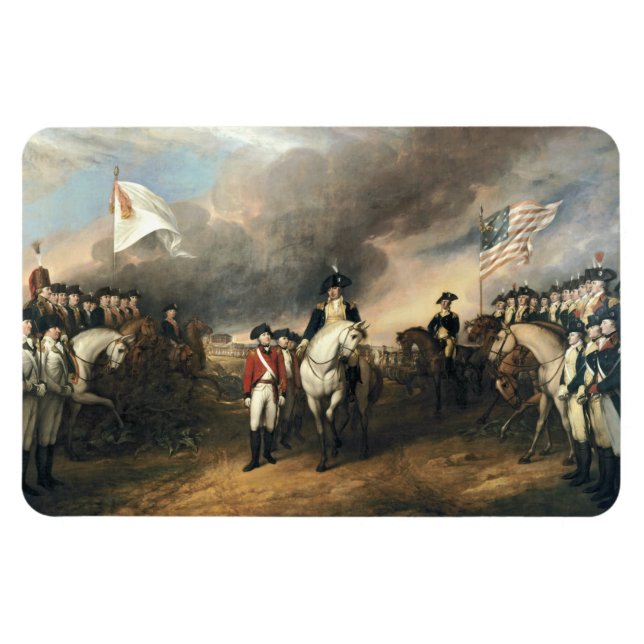 Übergabe von Lord Cornwallis Magnet (Horizontal)