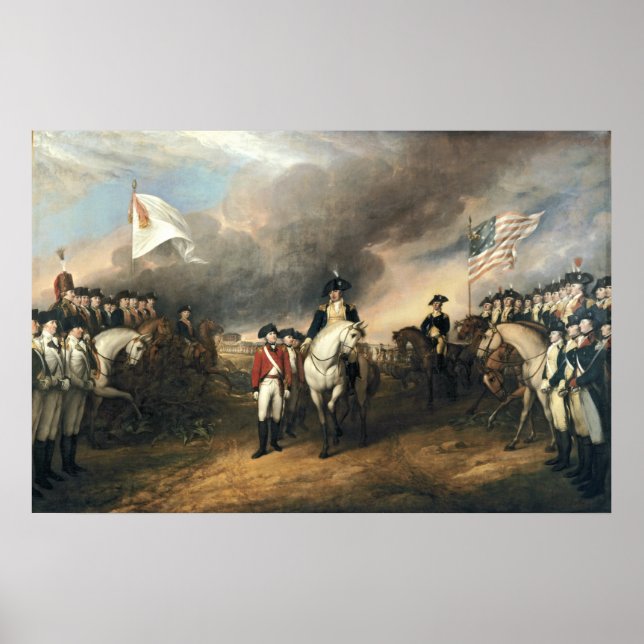 Übergabe von Lord Cornwallis Poster (Vorne)