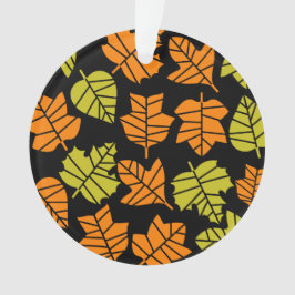 Übergang von Herbst zu Natur Ornament
