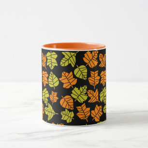 Übergang von Herbst zu Natur Tasse