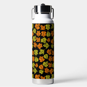 Übergang von Herbst zu Natur Trinkflasche