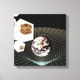 Übergang zu einer anderen Dimension Leinwanddruck