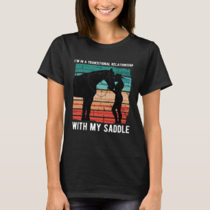 Übergangsbeziehung mit der Sattelgleichstellung T-Shirt