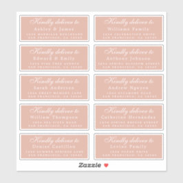 Übergeben an die Script-Gästeverzeichnis Dusty Pin Aufkleber