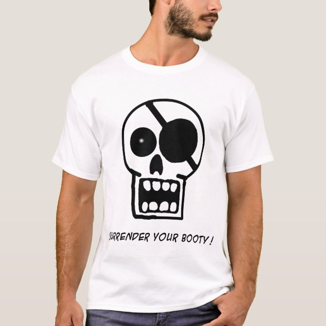 Übergeben Sie Ihren Hintern-T - Shirt (Vorderseite)