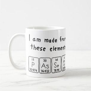 Übergebene periodische Tasse des Tabellennamens