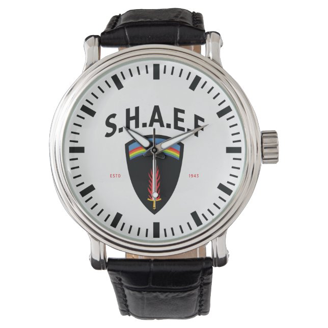 Übergeordnetes Hauptquartier Alliated Expeditionar Armbanduhr (Vorderseite)