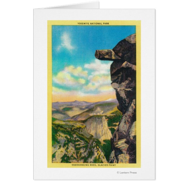 überhängender Felsen am Glacier PointYosemite, CA (Vorne)