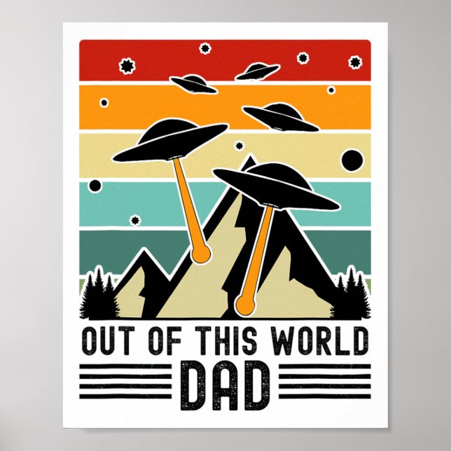 Überirdischer Papa, Alien-Vatertag  Poster (Vorne)