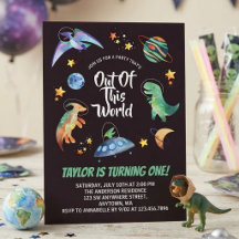 Überirdischer Weltraum-Dinosaurier-Galaxie-Geburts