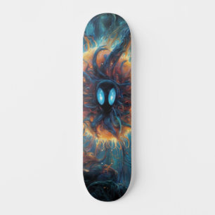 Überirdisches Wesen: Surreales Skateboard-Design Skateboard