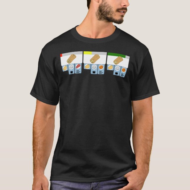 Überkocht - Mucho Burrito! Wesentlicher T - Shirt (Vorderseite)