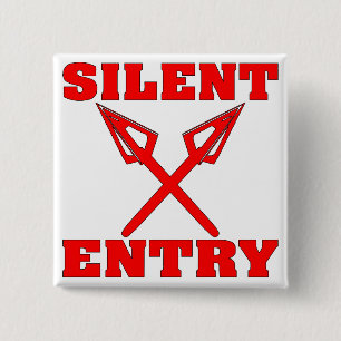 Überkreuzte Pfeile Stille Eingabe Button