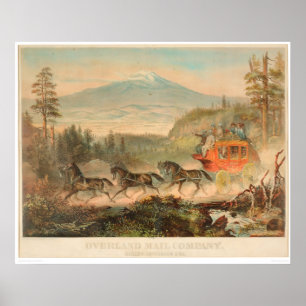 Überlandmail Company (1268A) Poster