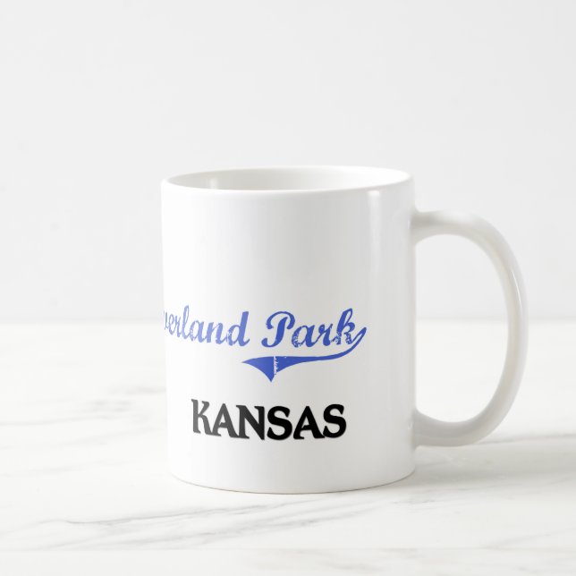 Überlandpark-Kansas- Cityklassiker Kaffeetasse (Rechts)