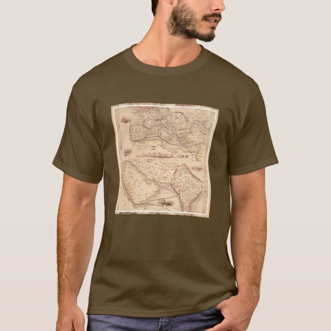 Überlandweg nach Indien T-Shirt (Vorderseite)